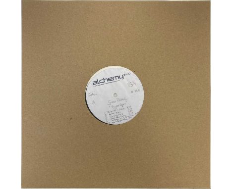 SNOW PATROL - EYES OPEN LP (ACETATE RECORDING). A complete double-sided acetate LP recording of the 2006 album from Snow Patr