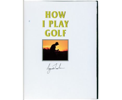 Heading: Author: Woods, TigerTitle: How I Play GolfPlace Published: New YorkPublisher:Warner BooksDate Published: [2001]Descr