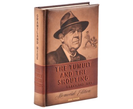 Heading: Author: Rice, GrantlandTitle: The Tumult and the Shouting: My Life in SportPlace Published: New YorkPublisher:A.S. B