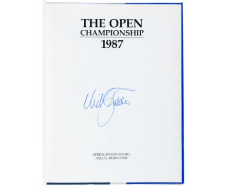 Heading: (British Open Championship)Author: Title: The Open Championship, 1984-2013. The first 16 years each signed by the to