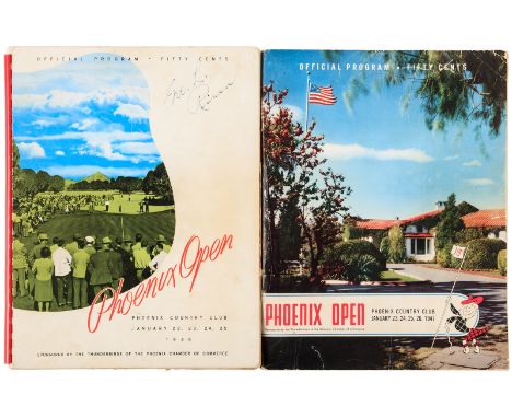 Heading: (Phoenix Open)Author: Title: Small archive of material from the 1947 & 1948 Phoenix Open tournamentsPlace Published: