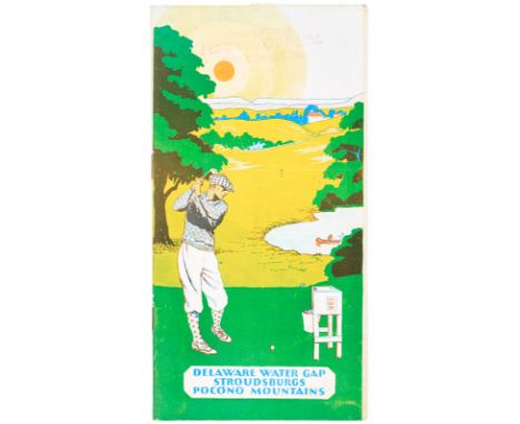 Heading: (Poconos)Author: Title: Postcards and Travel Brochures relating to Golf in the Pocono MountainsPlace Published: Vari