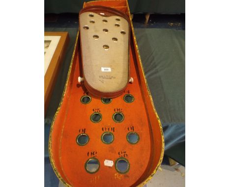 Two French Bagatelle Games.