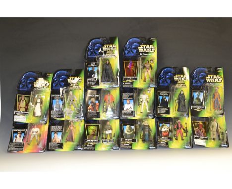 Star Wars - Kenner Toys - La Guerre figures,  comprising Luke Sky Walker (Jedi in Training(;  Princess Leia Organa (jabba's p