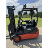 LINDE, 1.6 Tonne (container spec) Electric Forklift Truck