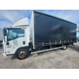 2018 (LN18CAU) Isuzu N75.190 7.5t Curtain Tail-lift - LORRY / TRUCK (286,419 km's)