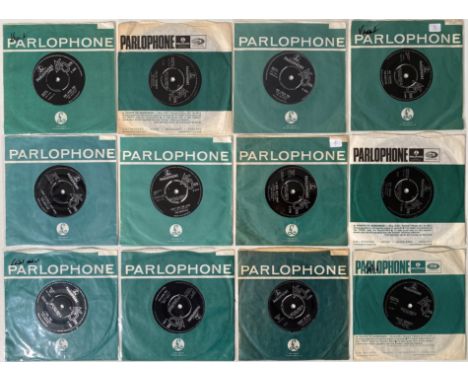 THE BEATLES - UK 7" PARLOPHONE COLLECTION. Another super clean collection of original UK Parlophone 7" releases with 12 inclu