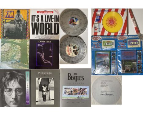 BEATLES COLLECTABLES / SIGNED ITEMS. Beatles memorabilia and collectable items to include: Suzy and the Red Stripes - Seaside