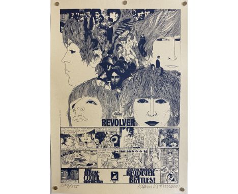 KLAUS VOORMANN. A limited edition print of a work by Klaus Voormann, numbered (209/555) and signed by Klaus Voormann. Measure