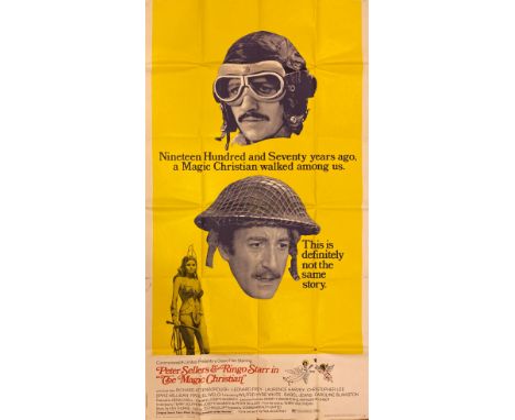 THE MAGIC CHRISTIAN. A UK billboard poster (3 sheet, approx 40 x 81") poster for The Magic Christian. Folded.
