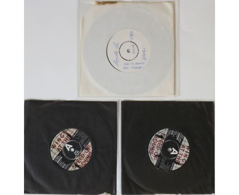 PAUL McCARTNEY &amp; WINGS RARITIES - 7". Killer clean selection of 3 x 7". Titles include Letting Go (Test Pressing, R 6008,