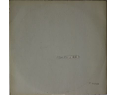 THE BEATLES - WHITE ALBUM (ORIGINAL UK MONO PMC 7067/8 - NUMBER 00918358. A well presented nice and low number White Album! W