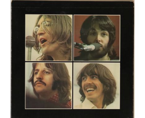 LET IT BE - ORIGINAL UK LP SET 'PXS 1'. A superb complete copy of the original UK 'PXS 1' Let It Be. The record (PCS 7096 red