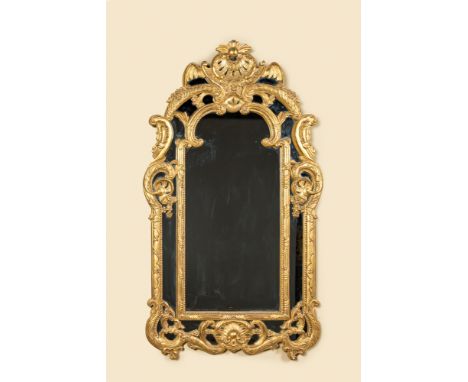 Full title: A French carved and gilt wooden mirror, 19th C.Description:134 x 76 cm About this sale: Paul De Grande is one of 