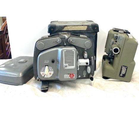 2 Vintage movie projectors, Eumig p8 Bolex 18_5, untested 