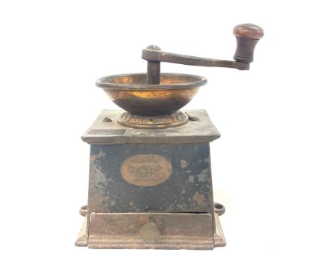 Cast antique Canon 2 coffee grinder 