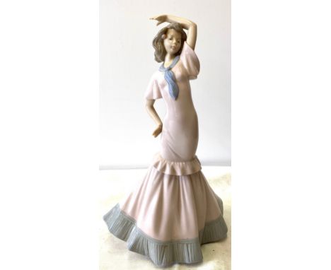 Nao By Lladro - Elegant Dancing Lady, approximate height 13 inches, good overall condition 