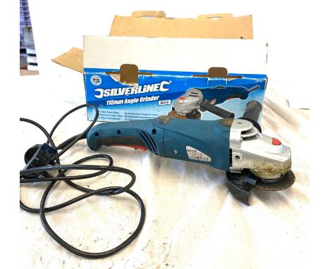 Silverline angle grinder working order 