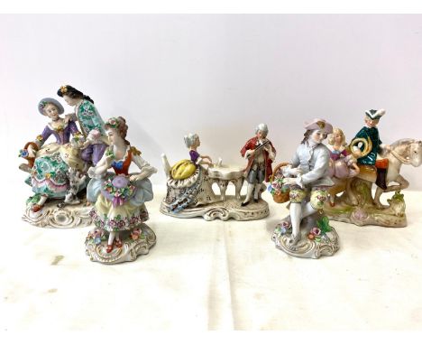 Selection of vintage figures 