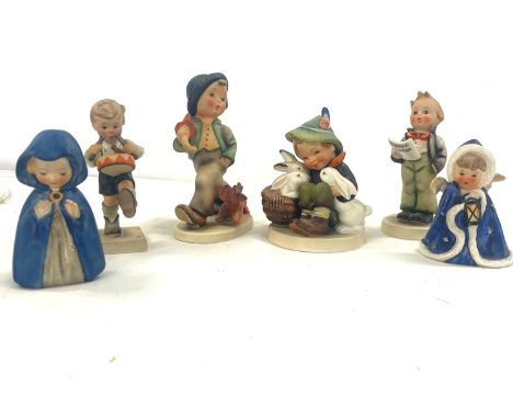Selection 6 Goebel children figures, all in good overall condition 