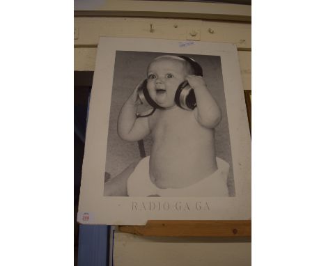 RADIO GAGA PRINT
