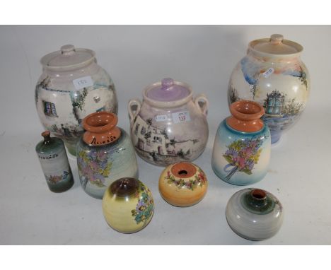 CERAMIC JARS AND COVERS