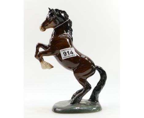 Beswick Model of a Rearing Welsh Cob  Model 1014