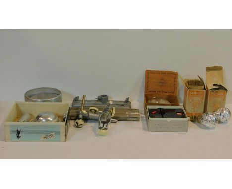 A Kobold flash handle in its original box, similar item used to create 'droid callers' in the Star Wars movie franchise along