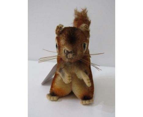 STEIFF SQUIRREL, 10cm height 