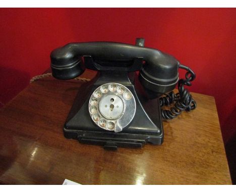 A vintage dial telephone