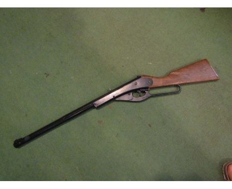A vintage Daisy air gun by Rogers USA, with under lever action