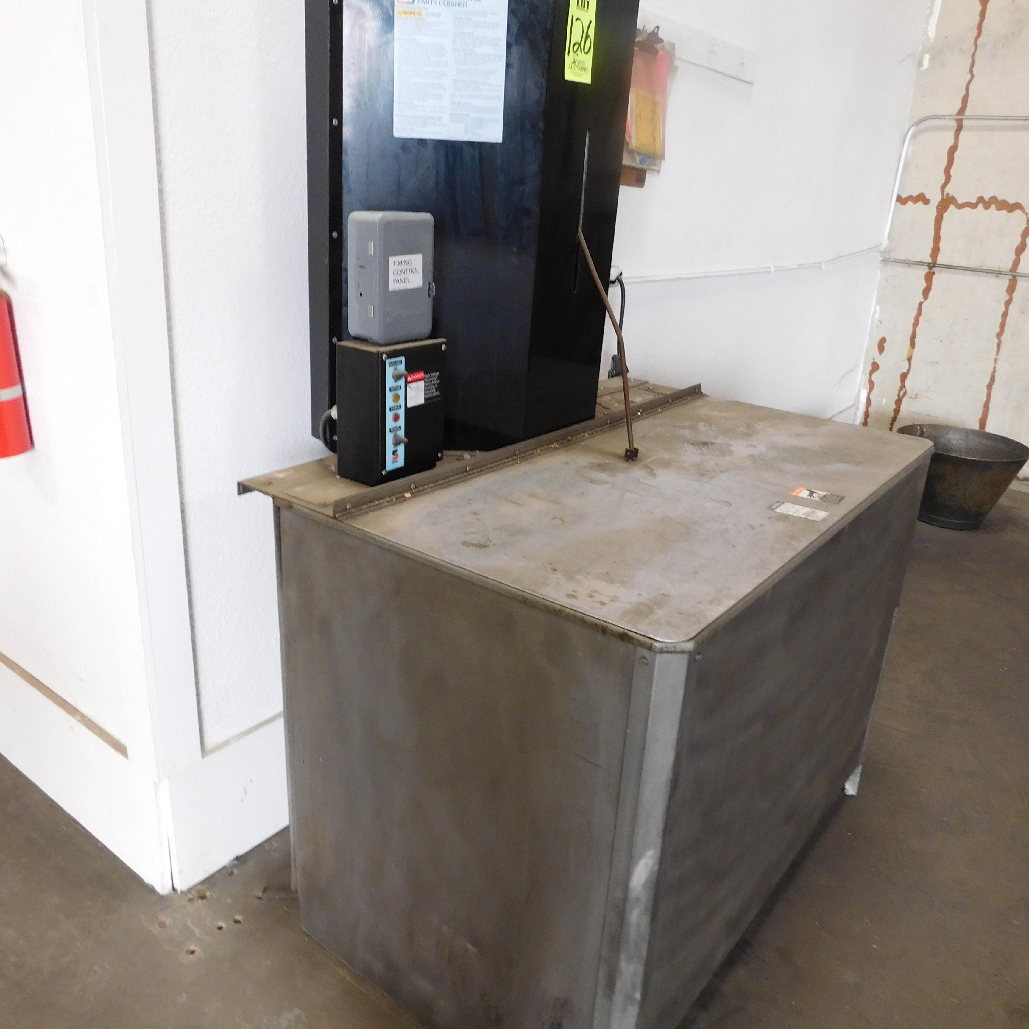 SAFETYKLEEN MODEL 81.8 AQUEOUS AGITATING PARTS CLEANER, S/N 00738