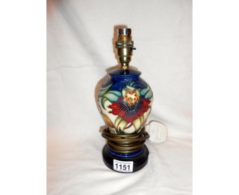 A Moorcroft lamp base