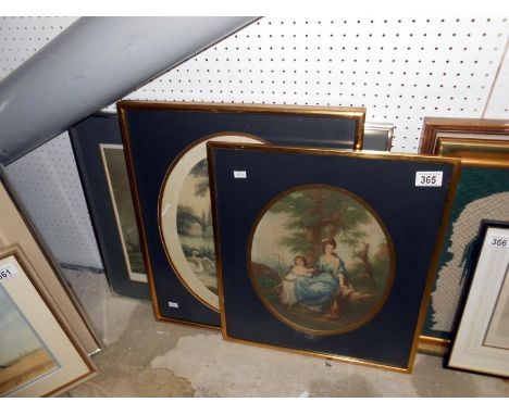 A signed Arthur Delaney print entitled The Park Gates and 2 other nostalgic prints