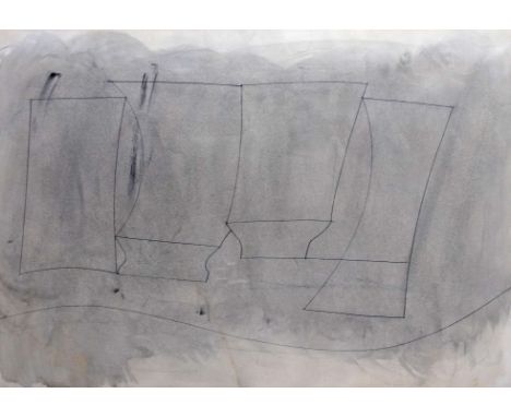 ‡Ben Nicholson OM (1894-1982)May 1960 (four), 1960Signed and dated May 1960 on board versoPencil and oil wash on paper on a p