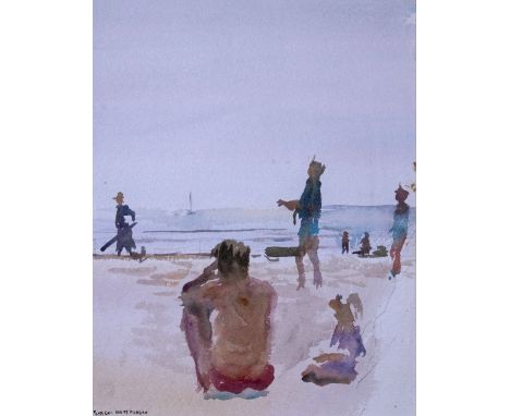 ‡Howard J. Morgan (b. 1949)Playa; Cornwall; Our GardenThree, one signed, dated VIII 93 and titled indistinctly All watercolou