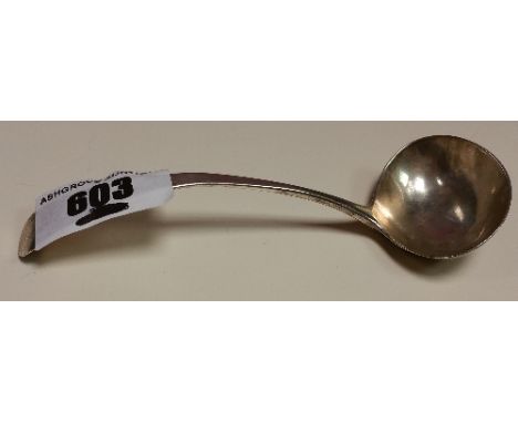 A Small Georgian Silver Sauce Ladle.