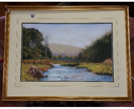A 20th Century Oil on Panel, Possibly Wicklow, by Peter Hasp; frame damaged.