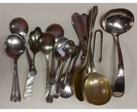 A Small Quantity of Silver Plated Flatware.