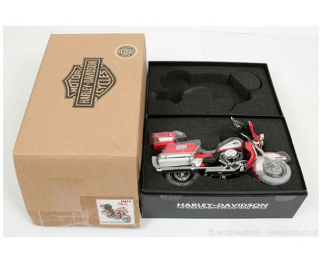 Die-cast Promotions (ERTL) 1/12th scale Motorcycle 10619 Harley Davidson FLHTCU Ultra Classic Electroglide "University of Wis