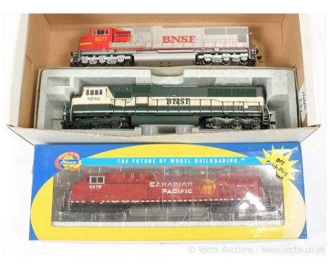 American Outline HO Gauge Scale group of Diesel Locos. (1) Athearn 79869 Canadian Pacific AC4400 road number 8578 - Near Mint