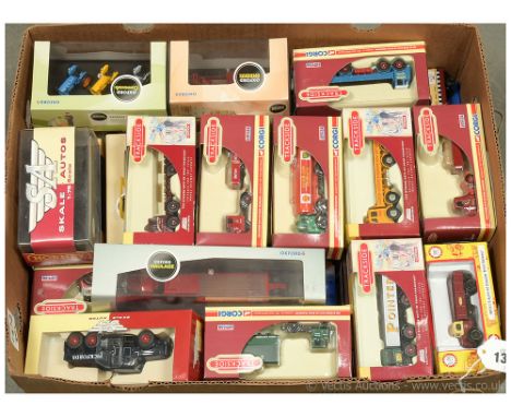 Group of 1/76th OO Gauge scale Lineside Vehicles to include Hornby Skale Autos Series, Oxford Diecast, Base Toys, Pocketbond 