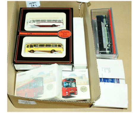 Corgi Classics (Original Omnibus) - a group of (1/76 Scale) Buses to include 2 x 97901 Leyland Leopard "Midland Red"; 43403 P