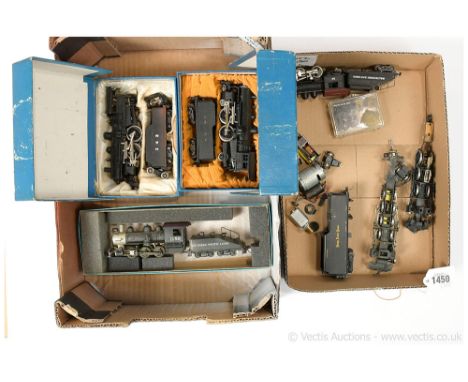 American Outline HO Gauge Scale group of Diesel Locos &amp; Spare Parts. 2 x GHC (made in Japan) 4-4-2 Atlantic; Southern Pac