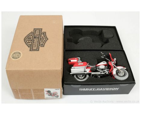 Die-cast Promotions (ERTL) 1/12th scale Motorcycle 10619 Harley Davidson FLHTCU Ultra Classic Electroglide "University of Wis