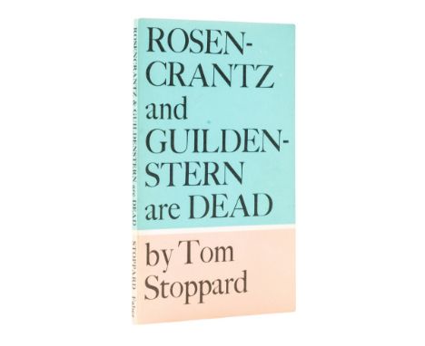 NO RESERVE Stoppard (Tom) Rosencrantz and Guildenstern are Dead, first paperback edition, cut signature of the author tipped 
