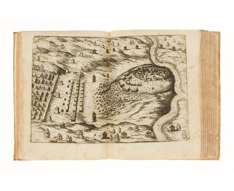 Military.- Caesar (Gaius Julius) I commentari..., lacking title but supplied in neat ink manuscript facsimile including devic