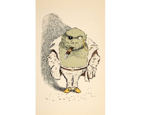 Peake (Mervyn) Captain Slaughterboard Drops Anchor, second edition, printed on yellow pink and blue paper, illustrations by t