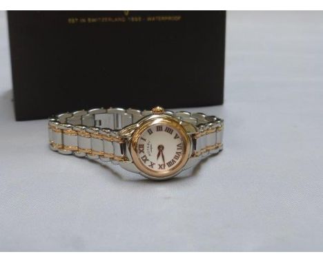 A boxed ladies Rotary wristwatch. 
