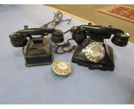 2 Vintage telephones&nbsp;